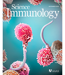 Science Immunology Cover: Immune Cells in Action